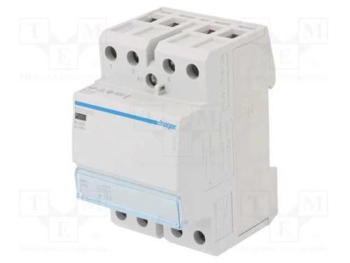 Contator: 3-De Polo de Instalação, 63a, 230vac, No X3, -10÷50c