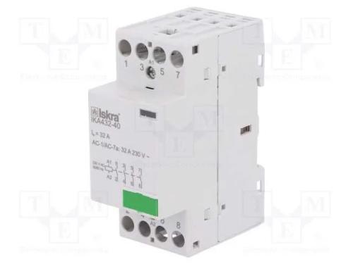 Contator: 4-De Polo de Instalação, 32a, 230vac, No X4