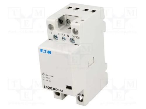 Contator: 4-De Polo de Instalação, 25a, 230vac, No X4