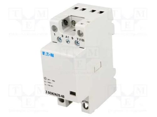 Contator: 4-De Polo de Instalação, 25a, 24vac, No X4