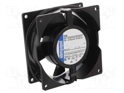 Ventilador: AC, transversal, 230VAC, 92,5x92,5x38.