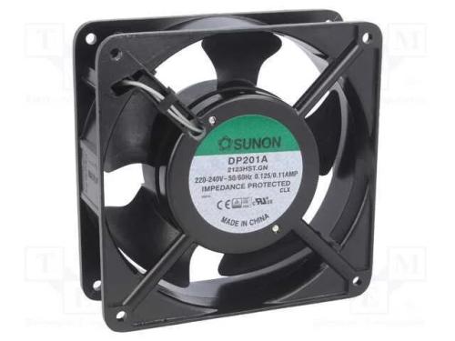 Ventilador: Ac, Transversal, 230vac, 120x120x38mm, 144m3/H(+10%)