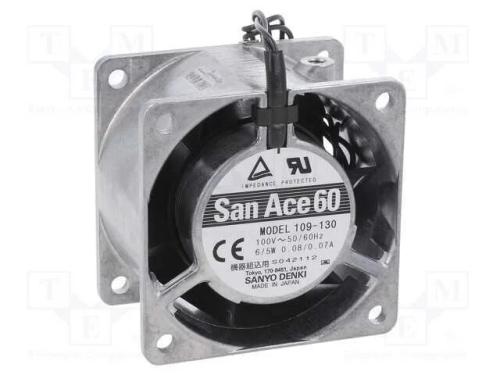 Ventilador: Ac, Transversal, 60x60x38mm, 19,8m3/H, 28dba, Esférico
