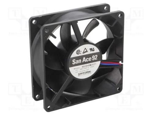Ventilador: DC, transversal, 48VDC, 92x92x32mm, 7.