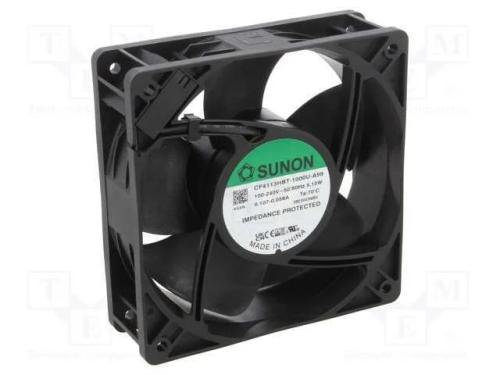 Ventilador: EC, transversal, 230VAC, 120x120x38mm.