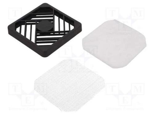 Capa, 80x80mm, Parafuso, Raster de Furos: 72mm