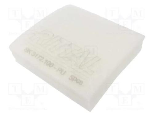 Filter, 221x221mm, Chemical Fiber, 5pcs.