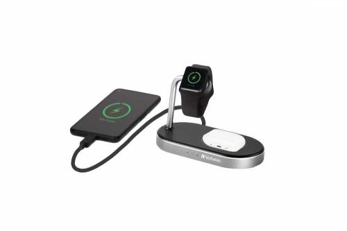 Verbatim WCS-02 3in1 Qi MFi Wireless Apple+QC 3.0.