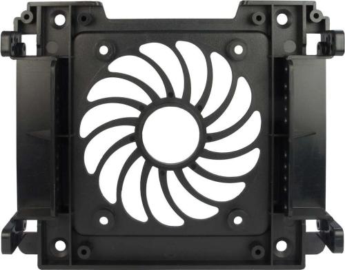 Inter-Tech Einbaurahmen 1x5,25 Für 1x2,5 / 1x3,5 /12cm Lüft.