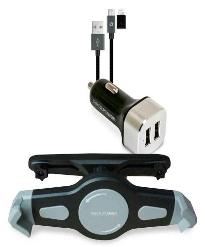 REALPOWER TABLET CAR SET ZUBEHOER-SET FUER TABLET.