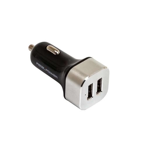 Realpower Kfz-Ladegerät 2400ma 2xusb
