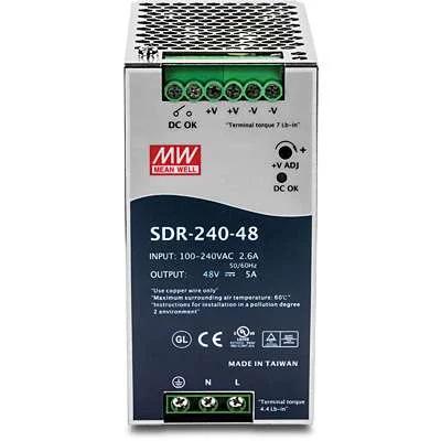 Trendnet Din Rail 48v 240w Power Supply For Ti-Pg80