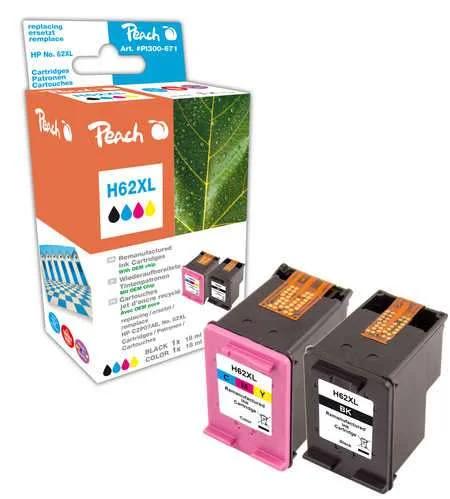 Peach 0f319639 Tinteiro 2 Unidade(S) Preto, Ciano.
