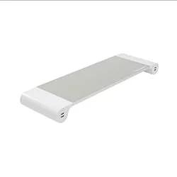 Terratec Monitorständer Spacebar Weiß Aluminium