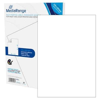 Mediarange Mrink140 Etiqueta Autocolante Permanen.