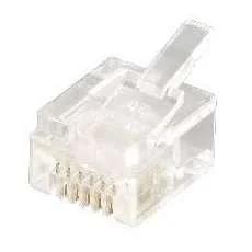 Equip Modularstecker Western 6p6c Rj12 100 Stück