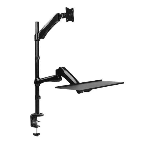 Logilink Sitz-Steh Workstation 13"-27" 9 Kg Tragkraft