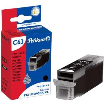 Pelikan C63 Tinteiro 1 Unidade(S) Compatível Preto