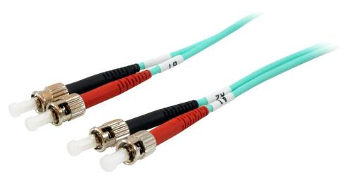 Equip Lwl Patchkabel St->st 2.00m Multimode Duplex Om3 Turq Polybeutel