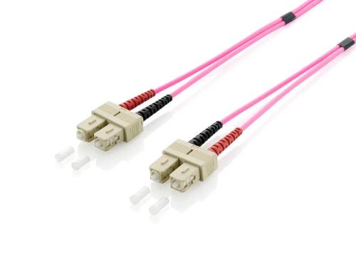 Equip Lwl Patchkabel Sc->sc 15.00m Multimode Duplex Om4 Vi Polybeutel