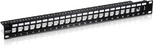 Trendnet Patchpanel 24 Port Cat6 Geschirmt 1u 19" Rackmount
