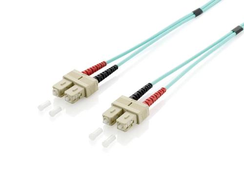 Equip Lwl Patchkabel Sc->sc 30.00m Multimode Duplex Om3 Turq