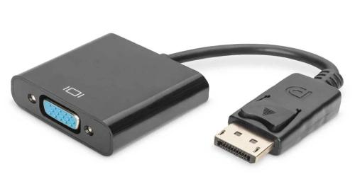 Digitus Displayportkabel Dport -> Hd15 St/Bu 0.15m Bulk