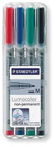 Staedtler Folienstift Lumocolor M Nonperm 4st