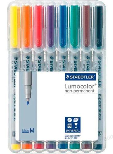 Staedtler Folienstift Lumocolor M Nonperm 8st