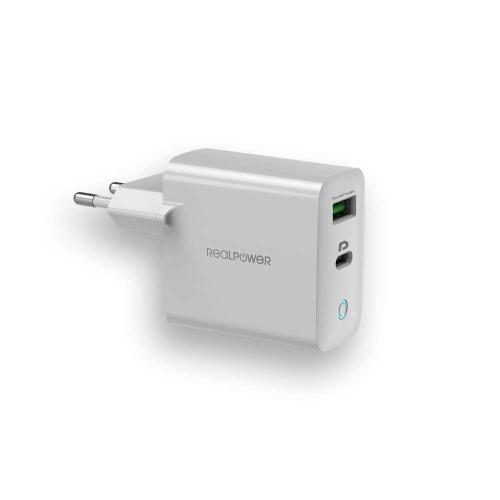Realpower Ladegerät Pc-65 Gan 65w
