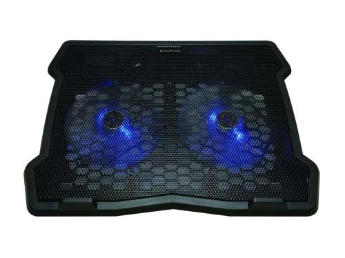 Conceptronic 2-Fan Cooling Pad (15.6")/ Schwarz Thana06b