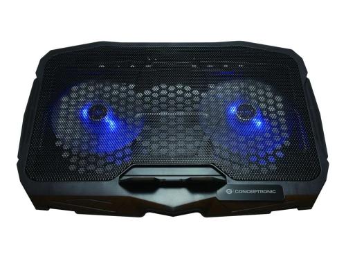 Conceptronic 2-Fan Cooling Pad (17.0")/ Ergonomisch Thana07b