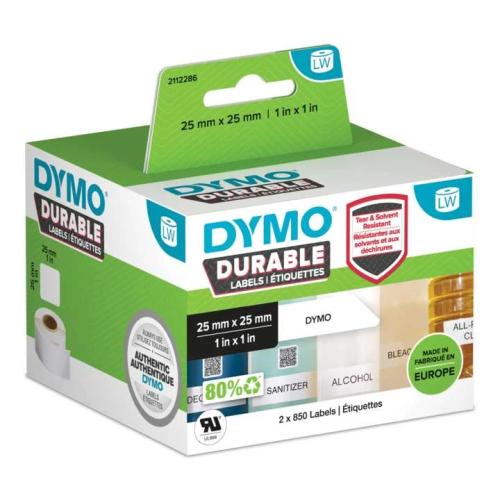 Dymo Durable Branco Etiqueta de Impressora Auto-A.