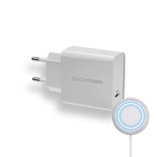 REALPOWER PC-MAGSET UNIVERSAL BRANCO AC CARREGAME.