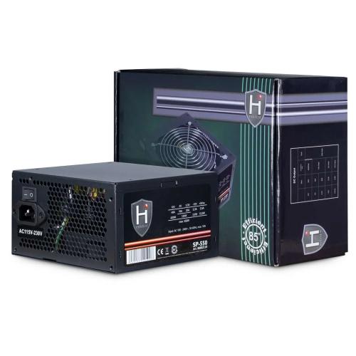 Inter-Tech Netzteil 550w Hipower Sp-550 1x 120mm Lüfter Retail