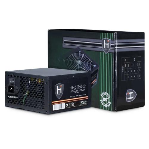 Inter-Tech Netzteil 650w Hipower Sp-650 1x 120mm Lüfter Retail