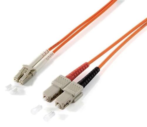 Equip Lwl Patchkabel Lc->sc 1.00m Multimode Duplex Om1 Or Polybeutel