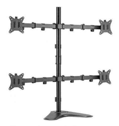 Equip Tischfuß 17"-32"/ 4tft Je 9kg 360° Sw