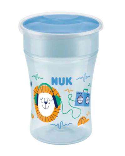Nuk Trinklernbecher Magic Cup 360°-Trinkrand 230ml Blau