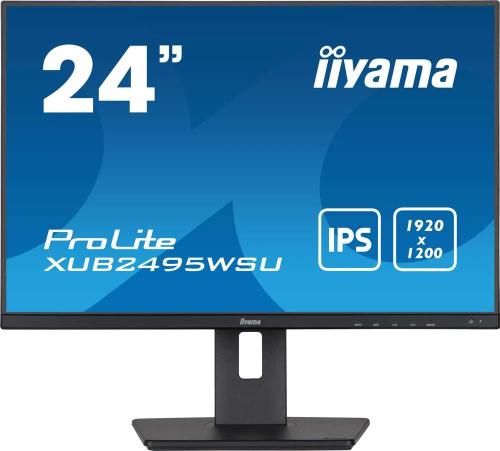 Monitor Prolite Ips 24.1" Xub2495wsu-B5 Wuxga Lcd Preto - Iiyama