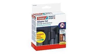 Tesa Fliegengitter Adapter Für Falt Tür 55415 Anthrazit