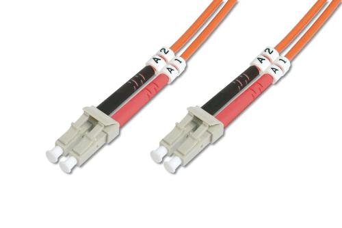 Digitus Lwl Patchkabel Lc -> Lc 1.00m Multimode Duplex Om2