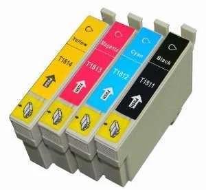Conjunto 4 Tinteiros Epson 18 XL - ref T1811/2/3/.
