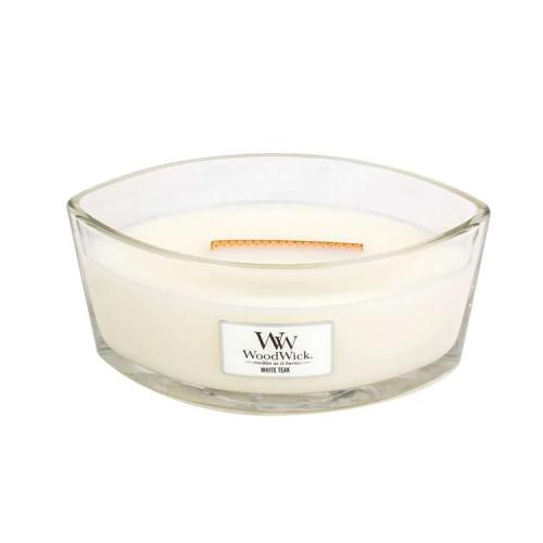 WOODWICK WHITE TEAK VELA ELIPSE CEDRO, SÂNDALO BR.