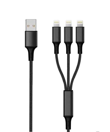 2go 797155 Cabo Usb 1,5 M Usb B Usb C/Micro-Usb B.