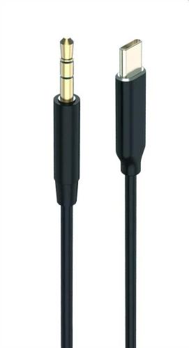 2go Audiokabel Aux/Mp3 Für Usb Type-C - Stereo 100cm Schwarz
