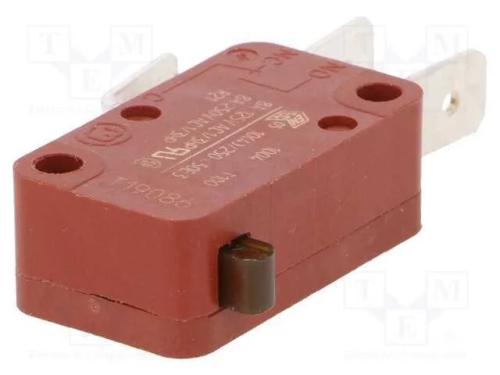 Microinterruptor Snap Action, Spst Nc + No, 4a/250vac, Pos: 2