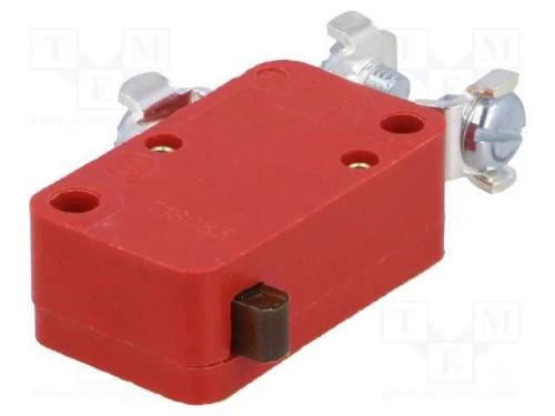 Microinterruptor Snap Action, Sem Alavanca, Spst-No, 10a/250vac