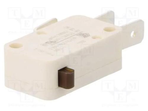 Microinterruptor Snap Action, Spst Nc + No, 4a/250vac, Pos: 2