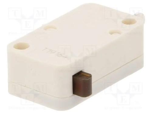 Microinterruptor Snap Action, Sem Alavanca, Spdt, 10a/250vac
